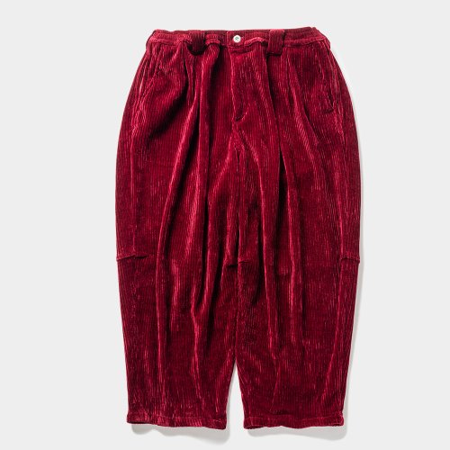 他の写真1: TIGHTBOOTH/KNIT CORD BALLOON PANTS（Wine）［コーデュロイバルーンパンツ-23秋冬］