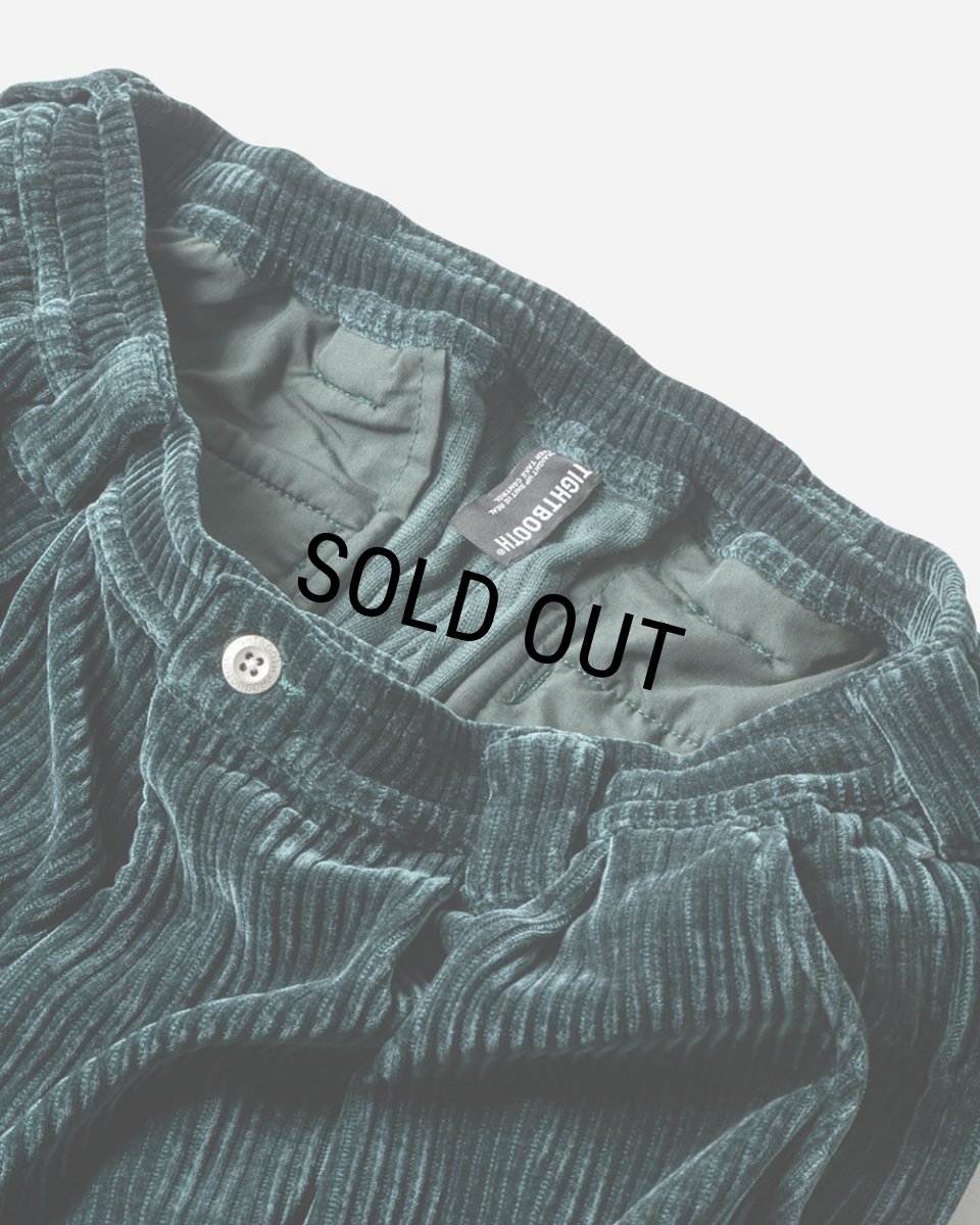 画像4: TIGHTBOOTH/KNIT CORD BALLOON PANTS（Forest） 【20%OFF】［コーデュロイバルーンパンツ-23秋冬］ (4)