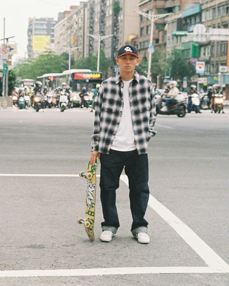 画像3: CHALLENGER/L/S CHECK WORK SHRIT（GRAY）［チェックワークシャツ-23秋冬］