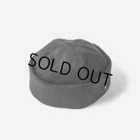 TIGHTBOOTH/SUEDE ROLL CAP（Black）［ロールキャップ-23秋冬］
