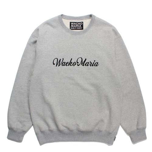 他の写真1: WACKO MARIA/HEAVY WEIGHT CREW NECK SWEAT SHIRT（GRAY）［クルーネックスウェット-23秋冬］