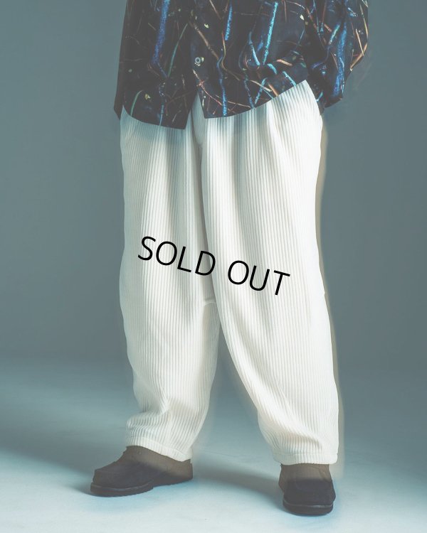 画像3: TIGHTBOOTH/KNIT CORD BALLOON PANTS（White）［コーデュロイバルーンパンツ-23秋冬］