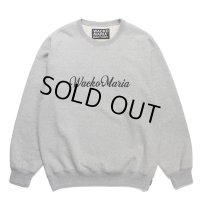 WACKO MARIA/HEAVY WEIGHT CREW NECK SWEAT SHIRT（GRAY）［クルーネックスウェット-23秋冬］