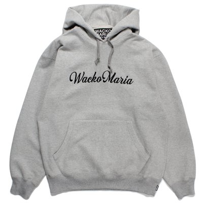 画像1: WACKO MARIA/HEAVY WEIGHT PULL OVER HOODED SWEAT SHIRT（GRAY）［プルオーバーパーカー-23秋冬］