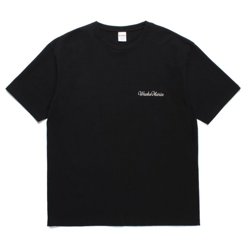 他の写真1: WACKO MARIA/WASHED HEAVY WEIGHT T-SHIRT（BLACK）［刺繍T-23秋冬］