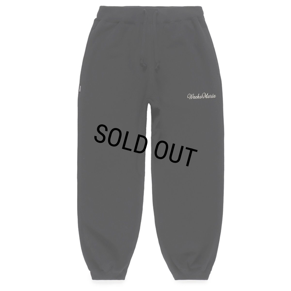 画像1: WACKO MARIA/HEAVY WEIGHT SWEAT PANTS（BLACK）［スウェットパンツ-23秋冬］ (1)