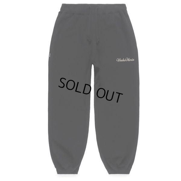 画像1: WACKO MARIA/HEAVY WEIGHT SWEAT PANTS（BLACK）［スウェットパンツ-23秋冬］