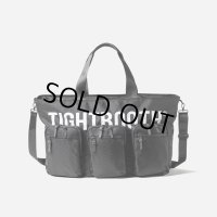 TIGHTBOOTH/TRIPLE POCKET BIG TOTE（Black） 【20%OFF】［ビッグトート-23秋冬］