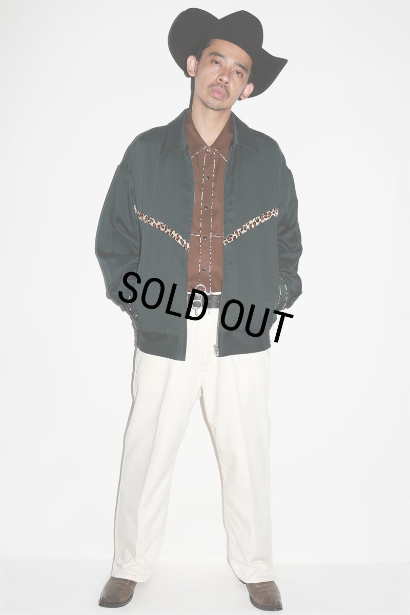 画像4: WACKO MARIA/WESTERN JACKET（TYPE-2）（GREEN）［ウエスタンJKT-23秋冬］ (4)
