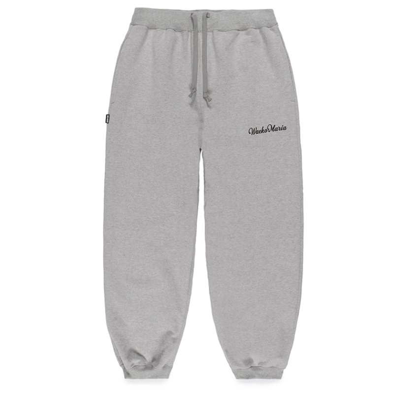 画像1: WACKO MARIA/HEAVY WEIGHT SWEAT PANTS（GRAY）［スウェットパンツ-23秋冬］