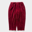 画像1: TIGHTBOOTH/KNIT CORD BALLOON PANTS（Wine）［コーデュロイバルーンパンツ-23秋冬］ (1)