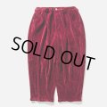 TIGHTBOOTH/KNIT CORD BALLOON PANTS（Wine）［コーデュロイバルーンパンツ-23秋冬］