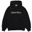 画像1: WACKO MARIA/HEAVY WEIGHT PULL OVER HOODED SWEAT SHIRT（BLACK）［プルオーバーパーカー-23秋冬］ (1)