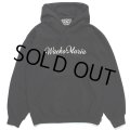 WACKO MARIA/HEAVY WEIGHT PULL OVER HOODED SWEAT SHIRT（BLACK）［プルオーバーパーカー-23秋冬］