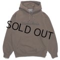 WACKO MARIA/HEAVY WEIGHT PULL OVER HOODED SWEAT SHIRT（BROWN）［プルオーバーパーカー-23秋冬］