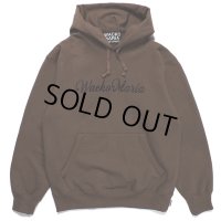 WACKO MARIA/HEAVY WEIGHT PULL OVER HOODED SWEAT SHIRT（BROWN）［プルオーバーパーカー-23秋冬］