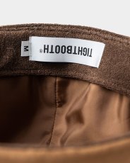 画像6: TIGHTBOOTH/SUEDE ROLL CAP（Black）［ロールキャップ-23秋冬］ (6)