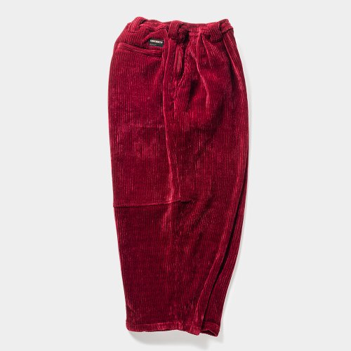 他の写真2: TIGHTBOOTH/KNIT CORD BALLOON PANTS（Wine）［コーデュロイバルーンパンツ-23秋冬］