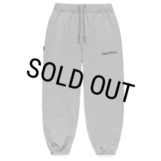 WACKO MARIA/HEAVY WEIGHT SWEAT PANTS（GRAY）［スウェット