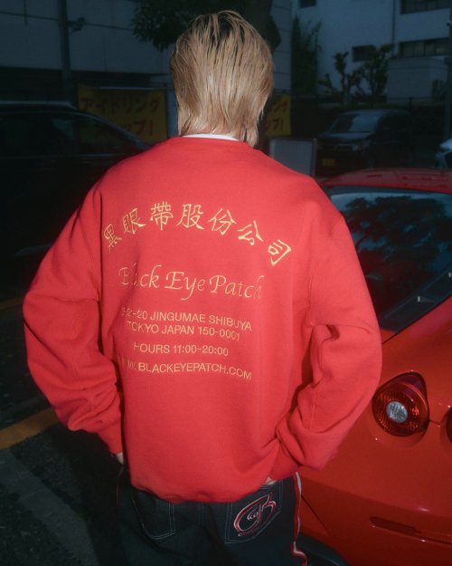 他の写真3: BlackEyePatch/CHINATOWN STORE CREW SWEAT（RED）