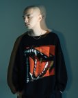 画像2: TIGHTBOOTH/BITE KNIT SWEATER（Black）［ニットセーター-23秋冬］ (2)