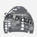 TIGHTBOOTH/COVID-19 KNIT SWEATER（Black） 【30%OFF】［ニットセーター-23秋冬］