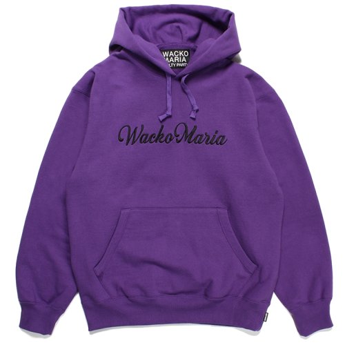 他の写真1: WACKO MARIA/HEAVY WEIGHT PULL OVER HOODED SWEAT SHIRT（PURPLE）［プルオーバーパーカー-23秋冬］