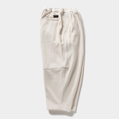 画像2: TIGHTBOOTH/KNIT CORD BALLOON PANTS（White）［コーデュロイバルーンパンツ-23秋冬］