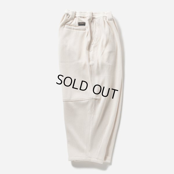 画像2: TIGHTBOOTH/KNIT CORD BALLOON PANTS（White）［コーデュロイバルーンパンツ-23秋冬］