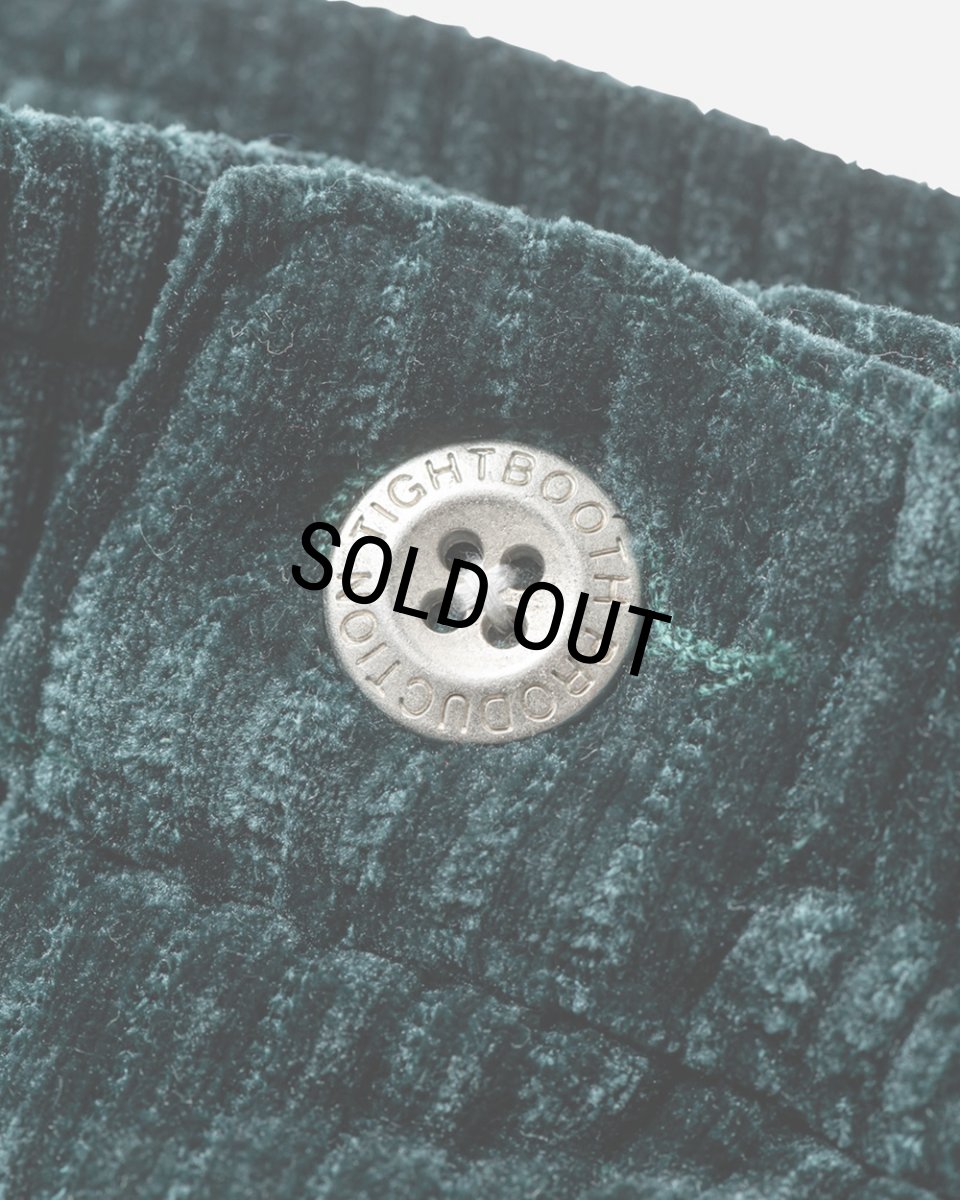画像6: TIGHTBOOTH/KNIT CORD BALLOON PANTS（Forest） 【20%OFF】［コーデュロイバルーンパンツ-23秋冬］ (6)