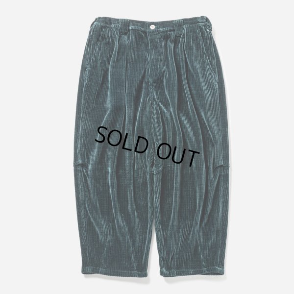 画像1: TIGHTBOOTH/KNIT CORD BALLOON PANTS（Forest） 【20%OFF】［コーデュロイバルーンパンツ-23秋冬］