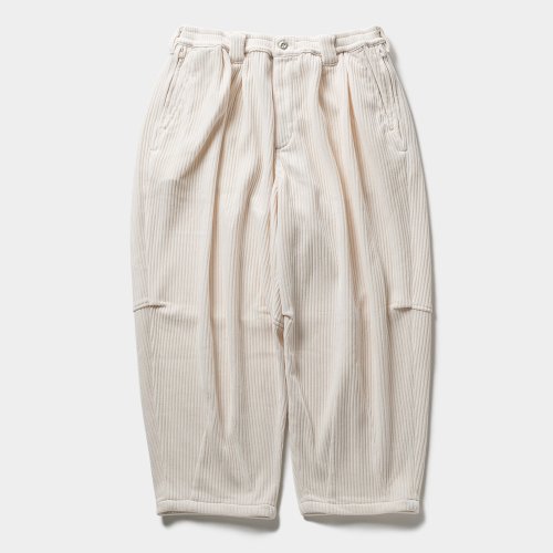 他の写真1: TIGHTBOOTH/KNIT CORD BALLOON PANTS（White）［コーデュロイバルーンパンツ-23秋冬］