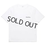 WACKO MARIA/WASHED HEAVY WEIGHT T-SHIRT（WHITE）［刺繍T-23秋冬］