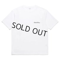 WACKO MARIA/WASHED HEAVY WEIGHT T-SHIRT（WHITE）［刺繍T-23秋冬］