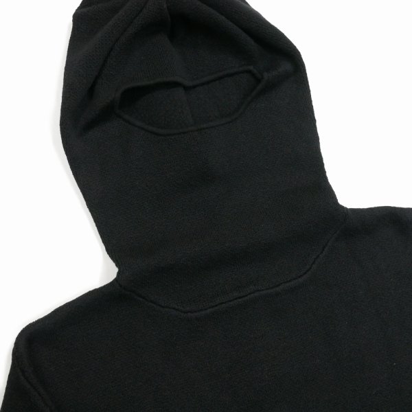 画像4: DAIRIKU/Face Cover Knit Pullover（Black） 【30%OFF】［フェイスカバーニットプルオーバー-23秋冬］
