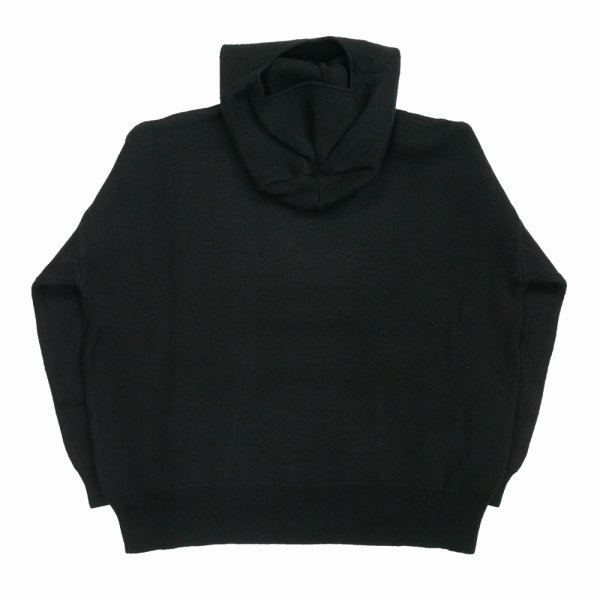 画像2: DAIRIKU/Face Cover Knit Pullover（Black） 【30%OFF】［フェイスカバーニットプルオーバー-23秋冬］