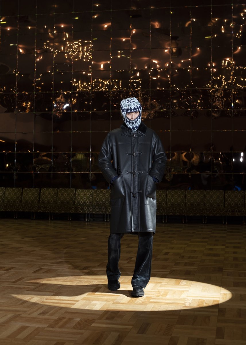 画像5: 【50%OFF】DAIRIKU/Face Cover Knit Pullover（Black）［フェイスカバーニットプルオーバー-23秋冬］ (5)