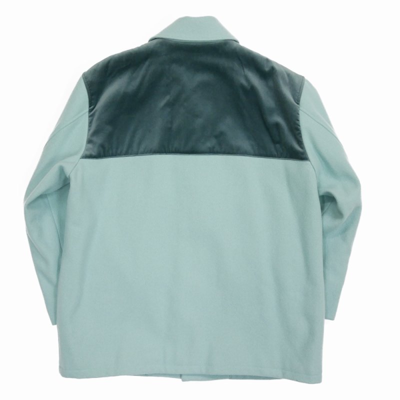 画像2: 【40%OFF】DAIRIKU/Velvet&Melton Oversized Donkey Jacket（Youth Blue）［オーバーサイズドンキーJKT-23秋冬］