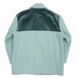 画像2: 【40%OFF】DAIRIKU/Velvet&Melton Oversized Donkey Jacket（Youth Blue）［オーバーサイズドンキーJKT-23秋冬］ (2)