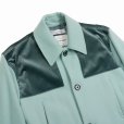 画像4: 【40%OFF】DAIRIKU/Velvet&Melton Oversized Donkey Jacket（Youth Blue）［オーバーサイズドンキーJKT-23秋冬］ (4)