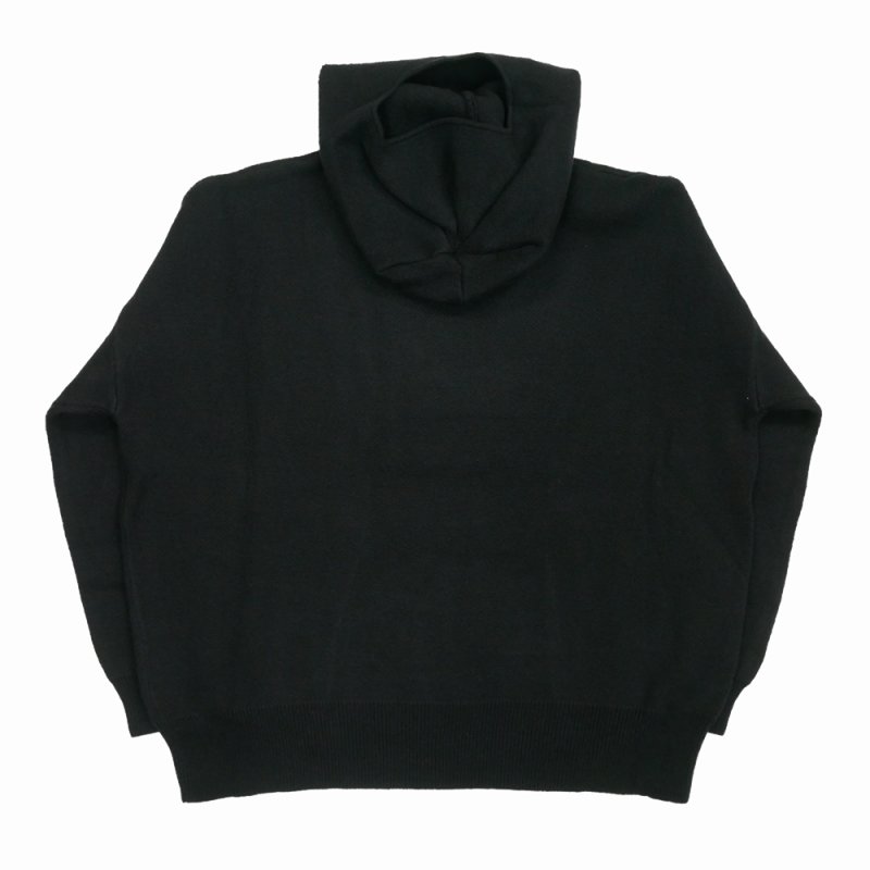 画像2: 【50%OFF】DAIRIKU/Face Cover Knit Pullover（Black）［フェイスカバーニットプルオーバー-23秋冬］