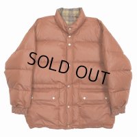 【40%OFF】DAIRIKU/Check Nylon Reversible Down Jacket（Brown）［リバーシブルダウンJKT-23秋冬］