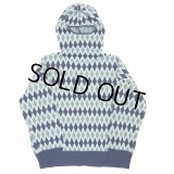 DAIRIKU/Face Cover Knit Pullover（Blue & Navy） 【30%OFF】［フェイスカバーニットプルオーバー-23秋冬］