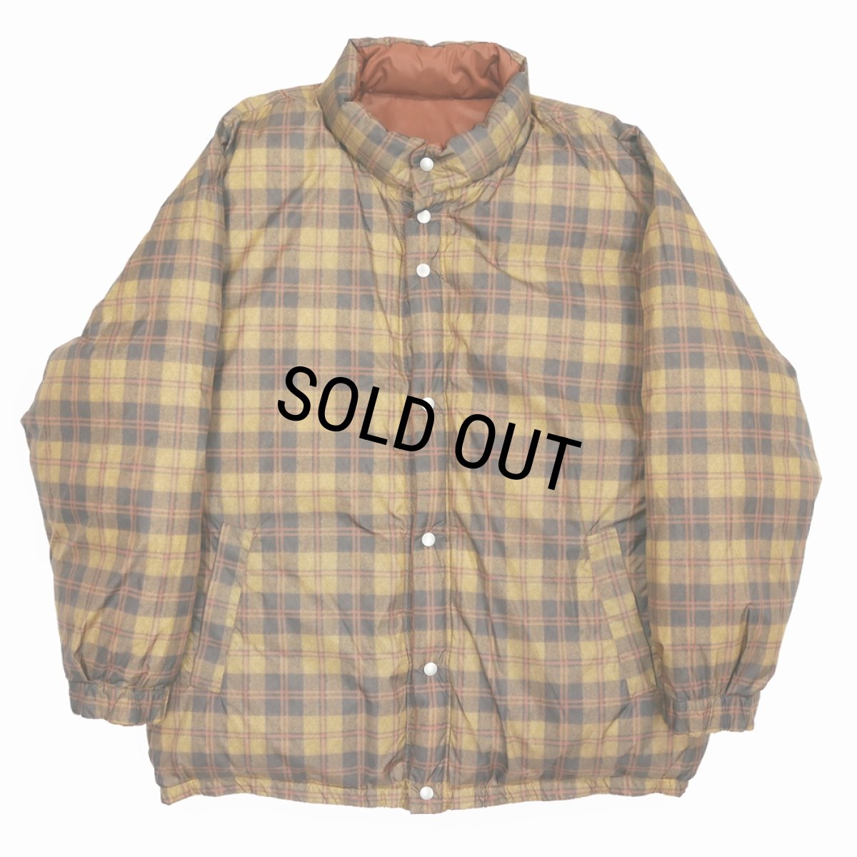 画像6: 【40%OFF】DAIRIKU/Check Nylon Reversible Down Jacket（Brown）［リバーシブルダウンJKT-23秋冬］ (6)