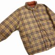 画像7: 【40%OFF】DAIRIKU/Check Nylon Reversible Down Jacket（Brown）［リバーシブルダウンJKT-23秋冬］
