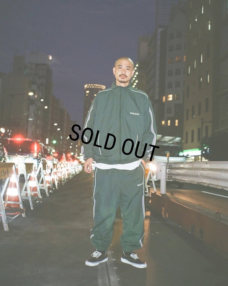 画像6: WACKO MARIA/NYLON TRACK JACKET（GREEN）［ナイロントラックJKT-23秋冬］ (6)