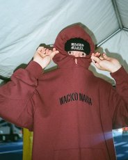画像4: WACKO MARIA/MIDDLE WEIGHT PULL OVER HOODED SWEAT SHIRT（BURGUNDY）［プルオーバーパーカー-23秋冬］ (4)