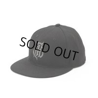 CALEE/CAL NT LOGO TWILL BASEBALL CAP（BLACK/CHARCOAL） 【30%OFF】［B.Bキャップ-23秋冬］