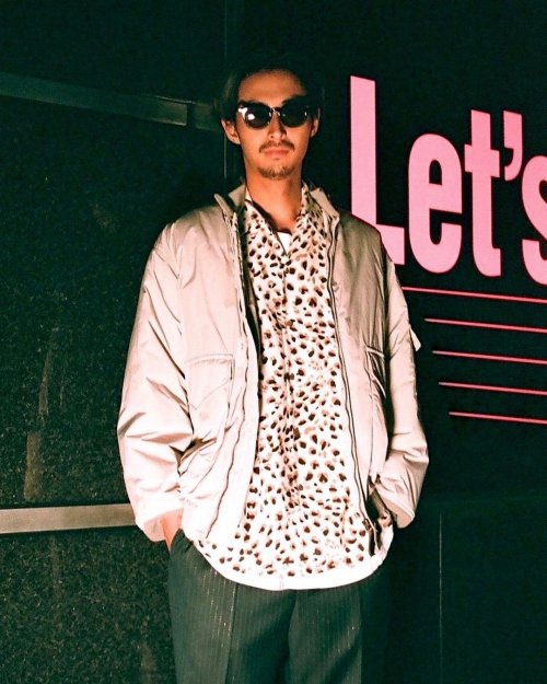 他の写真3: WACKO MARIA/LEOPARD OPEN COLLAR SHIRT（WHITE）［レオパードオープンカラーシャツ-23秋冬］