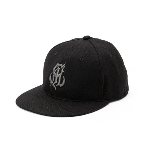 他の写真1: CALEE/CAL NT LOGO TWILL BASEBALL CAP（BLACK/CHARCOAL） 【30%OFF】［B.Bキャップ-23秋冬］